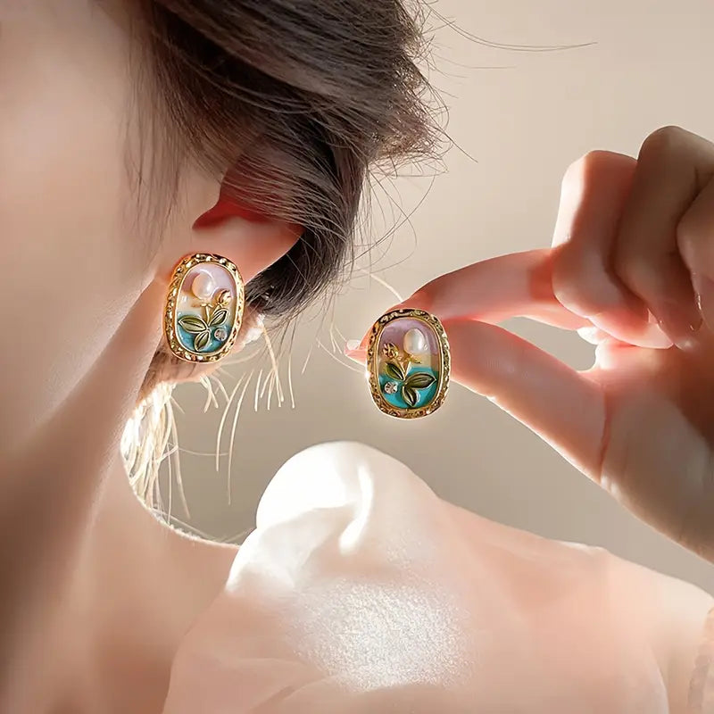 Petal Cascade Earrings