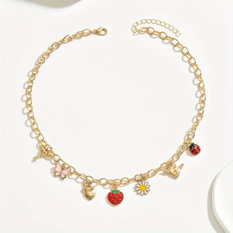 Mystical Love Multi Charm Necklace