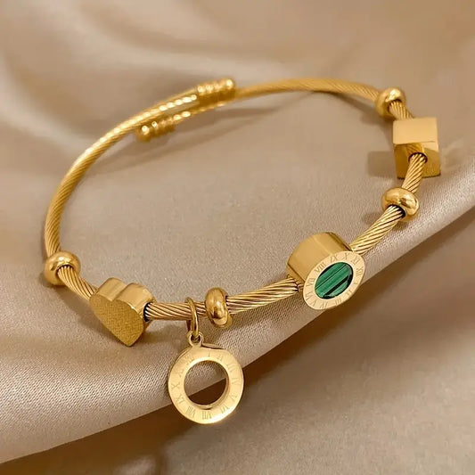 Epoque Roman Bangle