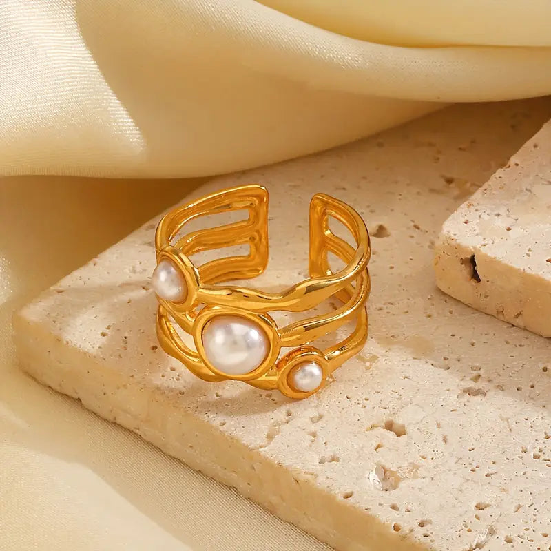 Gilded Glow Ring